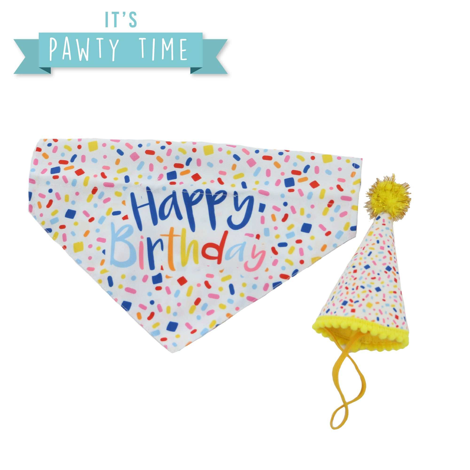 Ancol Birthday, Happy Birthday! Hat & Bandana Set
