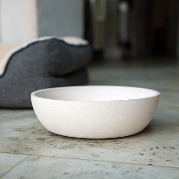 Bamboo Stone Pet Bowl