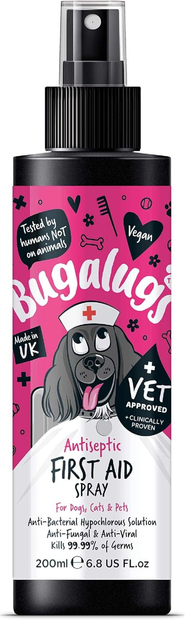 Bugalugs Antiseptic First Aid Spray