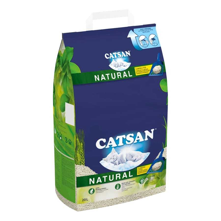 CATSAN NATURAL Clumping Litter 20 Litre Bag