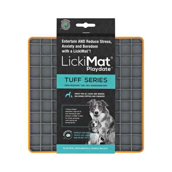 Lickimat Playdate Tuff Series Pet Treat Dispenser Mat