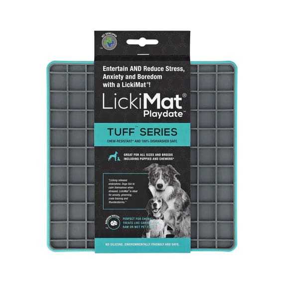 Lickimat Playdate Tuff Series Pet Treat Dispenser Mat