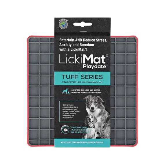 Lickimat Playdate Tuff Series Pet Treat Dispenser Mat