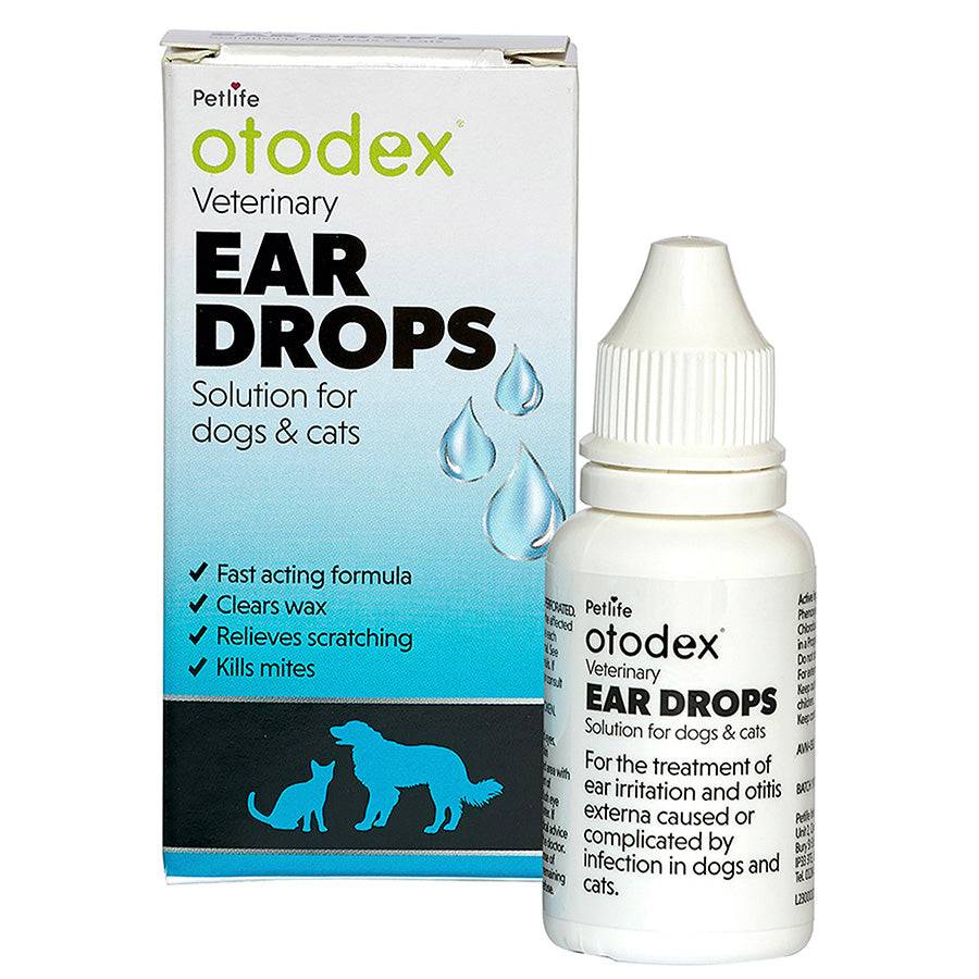 Otodex Veterinary Ear Drops: Fast-Acting Relief for Dog & Cat Ear Irritations