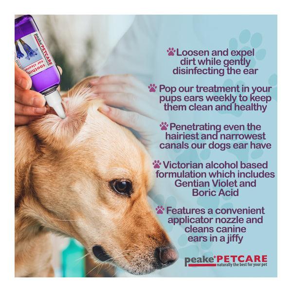 Peake Pet Care's Soothing Ear Cleaner