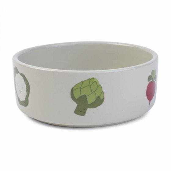 Veggie Ceramic Dog Bowl