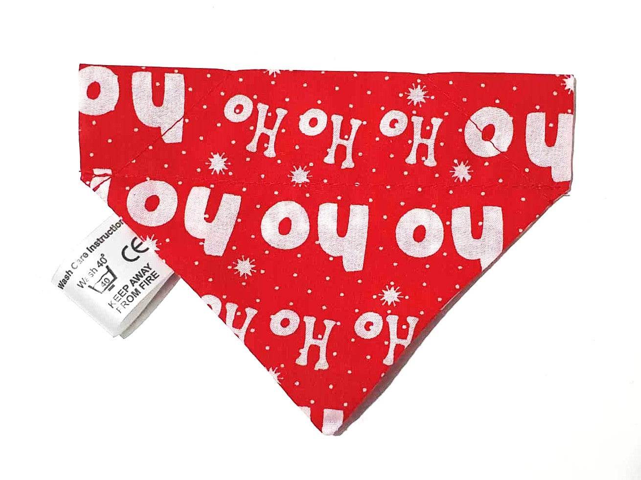 XSmall Christmas Bandana For Dogs