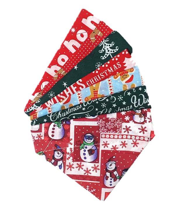 XSmall Christmas Bandana For Dogs